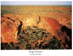 (M 8) Australia - NT - Kings Canyon (CAU L 013) - Uluru & The Olgas