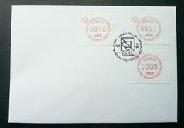 Cuba UPU Congress 1984 ATM (Frama Label Stamp FDC) *rare - Brieven En Documenten