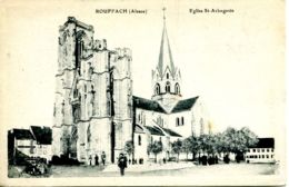 N°3530 R -cpa Rouffac -église St Arbogaste- - Rouffach