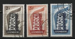 Luxembourg (48) 1956 Europa Set. Used. - Andere & Zonder Classificatie
