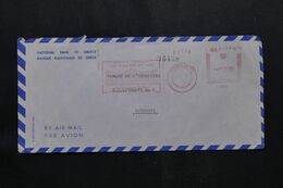 GRECE - Enveloppe Commerciale Pour Djibouti En 1966, Affranchissement Mécanique  - L 71837 - Covers & Documents