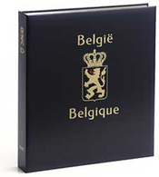 DAVO 11944 Luxus Binder Briefmarkenalbum Belgien IX - Formato Grande, Fondo Negro