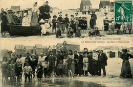 Fort Mahon Plage * Le Bateau Des Familles * Le Bainà Marée Haute * Baigneurs - Fort Mahon