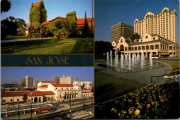 California San Jose Showing Civic Auditorium Fairmont Hotel And San JOse State University 1994 - San Jose