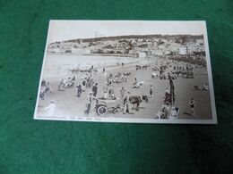 VINTAGE UK SOMERSET: WESTON Super MARE Bay And Hill With Donkey Cart Sepia 1936 HJ - Weston-Super-Mare