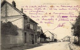 ROUTOT(27 EURE) Le Bureau De Postecarte Ecrite  03.11.1918 - Routot