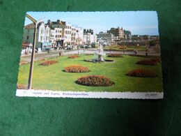 VINTAGE UK SOMERSET: WESTON Super MARE Fountain And Lawns Colour 1978 Bamforth - Weston-Super-Mare