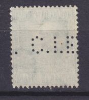 Ireland Perfin Perforé Lochung 'C.I.E.' 1949 Mi. 110 1 Pg James Clarence Mangan (2 Scans) - Imperforates, Proofs & Errors