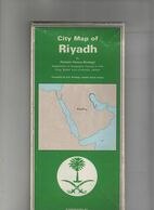 City Map Of Riyadh Riyad  1980 Plan De Ville - Sin Clasificación