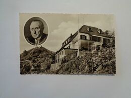Rhöndorf A. Rh. - Haus Adenauer Mit Blick Auf Den Drachenfels. - Röhndorf