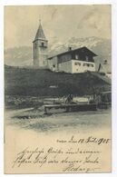 Schweiz Parpan Kirche Gel. 1908 Churwalden Plessur Graubünden Ansichtskarte - Churwalden