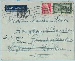 91249  - VIETNAM / FRANCE  - Postal History - MIXED FRANKING On COVER  1946 - Covers & Documents