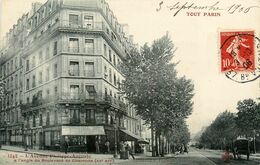 Tout Paris 20ème * N°1242 * L'avenue Philippe Auguste à L'angle Du Boulevard De Charonne - District 20