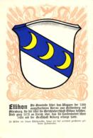 Zürich, Züricher Gemeindewappen, Ellikon, Ca. 20er Jahre - Ellikon An Der Thur