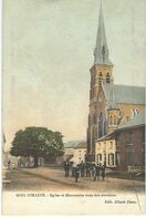 BOIS D'HAINE : Eglise Et Marronnier Trois Fois Séculaire - Cachet De La Poste 1907 - Manage