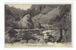 CPA ILE DE LA REUNION - CILAOS - PASSERELLE DU BRAS DU BENJOIN - Réunion