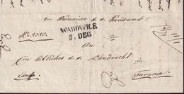 POLAND 1850 WADOWICE To TARNOW Full Letter - ...-1860 Prefilatelia