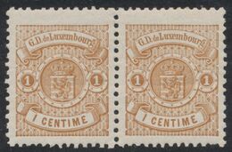 Luxembourg - Service : Yv N°S39 En Paire ** Neuf Sans Charnères (MNH). - Service