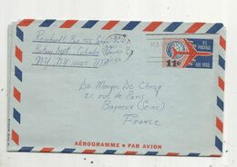 JC , Aerogramme , Entier Postal , Etats Unis , NEW YORK , 1964 , US Postage , Air Mail - 1961-80