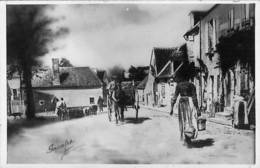 Carte Photo D'un Bel Intérieur De Village Avec Troupeau Et Attelage Photo Pacalet à Lyon - A Identificar