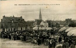 Châteaubriant * Place Des Terrasses Un Jour De Marché * Foire Aux Porcs Cochons - Châteaubriant