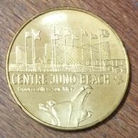 14 COURSEULLES SUR MER JUNO BEACH 39/45 WW MÉDAILLE SOUVENIR MONNAIE DE PARIS 2009 JETON TOURISTIQUE MEDALS COINS TOKENS - 2009