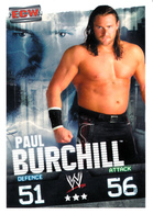 Wrestling, Catch : PAUL BURCHILL (ECW, 2008), Topps, Slam, Attax, Evolution, Trading Card Game, 2 Scans, TBE - Trading Cards