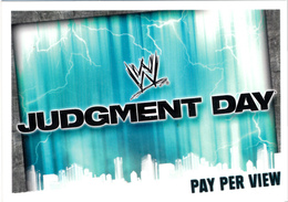 Wrestling, Catch : JUDGMENT DAY (PAY PER VIEW, 2008) Topps, Slam, Attax, Evolution, Trading Card Game, 2 Scans TBE - Trading-Karten