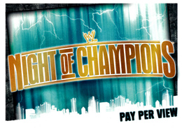 Wrestling, Catch : NIGHT OF CHAMPIONS (PAY PER VIEW, 2008) Topps, Slam, Attax, Evolution, Trading Card Game, 2 Scans TBE - Trading Cards