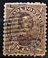 CANADA 1859 - Canceled - Sc# 17 - 10c - Gebruikt