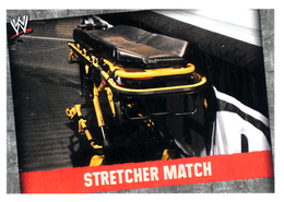 Wrestling, Catch : STRETCHER MATCH (MATCH TYPE CARD, 2008) Topps, Slam, Attax, Evolution, Trading Card Game, 2 Scans TBE - Trading Cards
