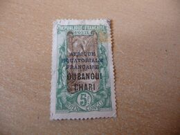 TIMBRE  OUBANGUI   N  62    COTE  5,30  EUROS   OBLITÉRÉ - Used Stamps