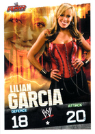 Wrestling, Catch : LILIAN GARCIA (RAW, 2008), Topps, Slam, Attax, Evolution, Trading Card Game, 2 Scans, TBE - Trading-Karten