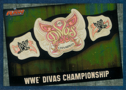 Wrestling, Catch : WWE DIVAS CHAMPIONSHIP (2008), Topps, Slam, Attax, Evolution, Trading Card Game, 2 Scans, TBE - Trading Cards