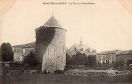 CPA   55   MONTIERS-SUR-SAULX---LA TOUR DU VIEUX CHATEAU - Montiers Sur Saulx