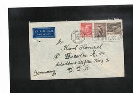 Australia 1951 Interesting Airmail Letter - Altri & Non Classificati