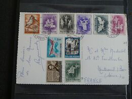 Saint Marin - San Marino - Bel Affranchissement Sur Carte Postale Grand Format Pour La France - 1965 - Briefe U. Dokumente