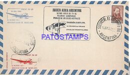 142420 ARGENTINA BUENOS AIRES COVER CANCEL PALOMAR AVIATION FUERZA AEREA NO POSTCARD - Autres & Non Classés