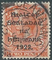 1922 IRELAND USED SG12 - RD5-5 - Gebraucht