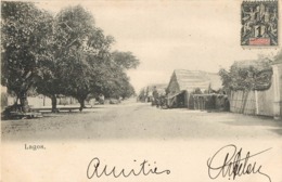 LAGOS NIGERIA DAHOMEY STREET AFRICA AFRIQUE 1900 - Nigeria