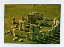 CP Anglaise Neuve. Stonehenge, Witshire. Aerial View, Centre From The South East. Willsons Printers (Leicester) Ltd - Stonehenge