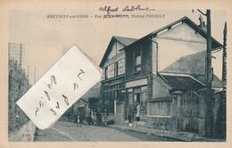 BRETIGNY Sur ORGE - Rue Jean Nicot (aujourd'hui Rue Alfred Leblanc) - Maison PINAULT - Café Du Midi Et Coiffeur En 1932 - Bretigny Sur Orge