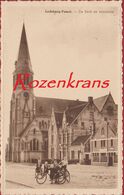 Ledeberg Pamel Roosdaal Pajottenland De Kerk En Voorplein (In Zeer Goede Staat) - Roosdaal