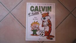 CALVIN ET HOBBES T5 FINI DE RIRE   BILL WATTERSON - Calvin Et Hobbes