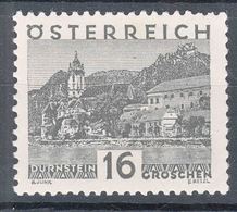 Austria 1929, Big Landscapes Mi#501 Mint Hinged - Neufs