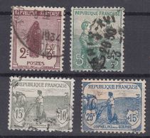 France Orphelins 1917 Yvert#148-151 Used - Oblitérés