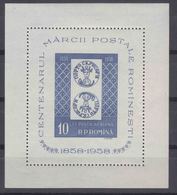 Romania 1958 Airmail Mi#Block 40 Mint Never Hinged - Nuovi