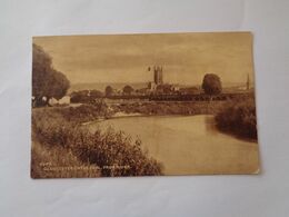 Gloucester Cathedral, From River. (8 - 9 - 1916) - Gloucester