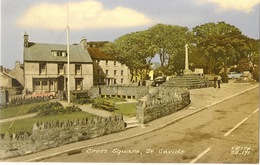 WALES PEMBROKESHIRE ST DAVID'S  CROSS SQUARE  RP   ANCIENT CROSS - Pembrokeshire