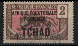 TCHAD       N°  YVERT :     20  ( 6 )   OBLITERE       ( OB   9 / 05 ) - Used Stamps